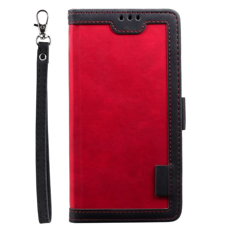 Flip Cover Samsung Galaxy S20 Vintage Lomme Med Snor