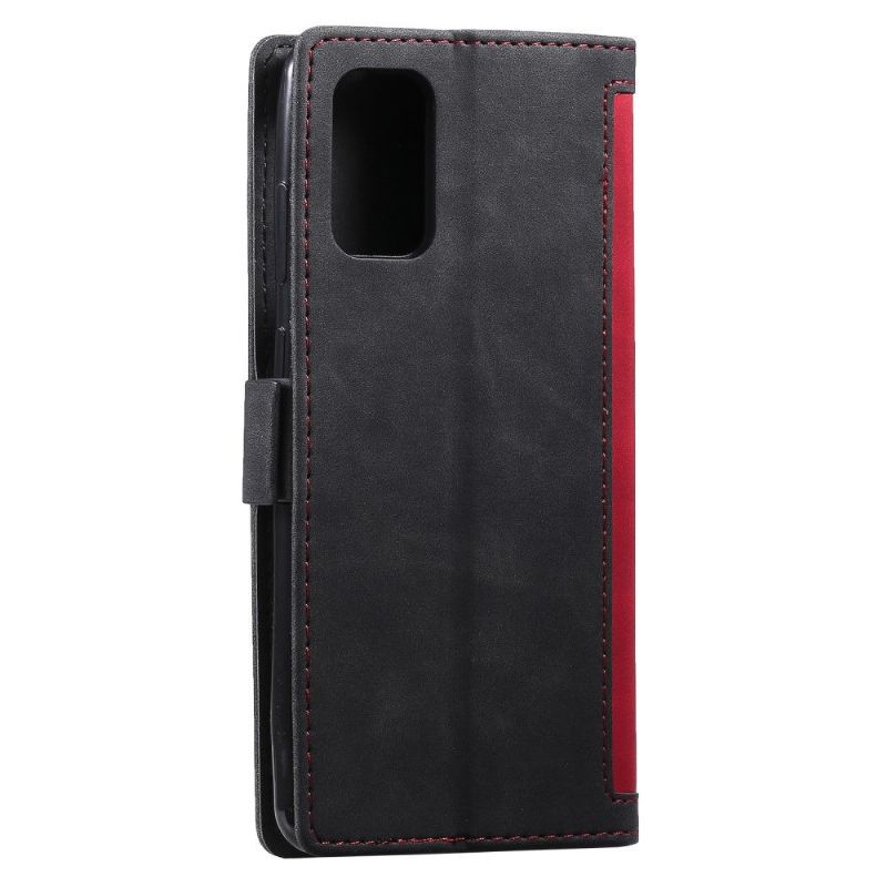 Flip Cover Samsung Galaxy S20 Vintage Lomme Med Snor