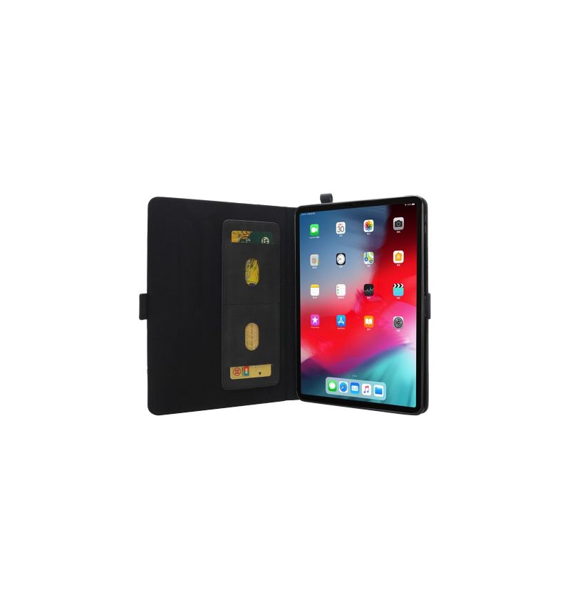 Cover iPad Pro 12.9 2018 Læder Effekt Stand Kortholder