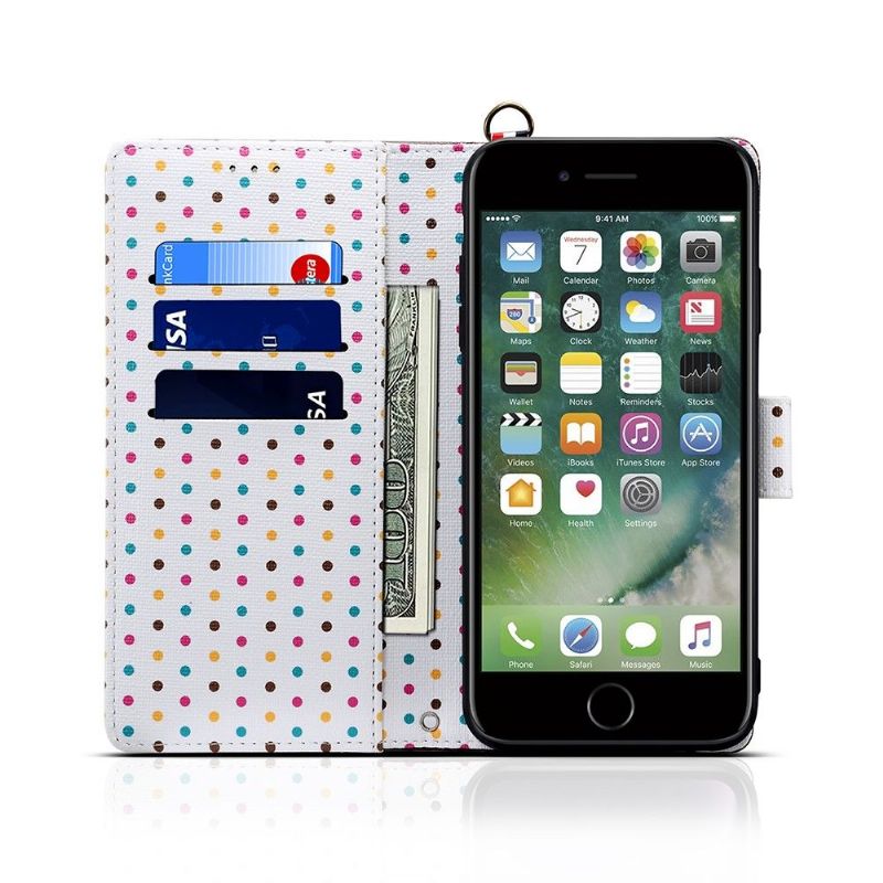 Case iPhone 8 Plus / 7 Plus Original Vintage Polka Prikker