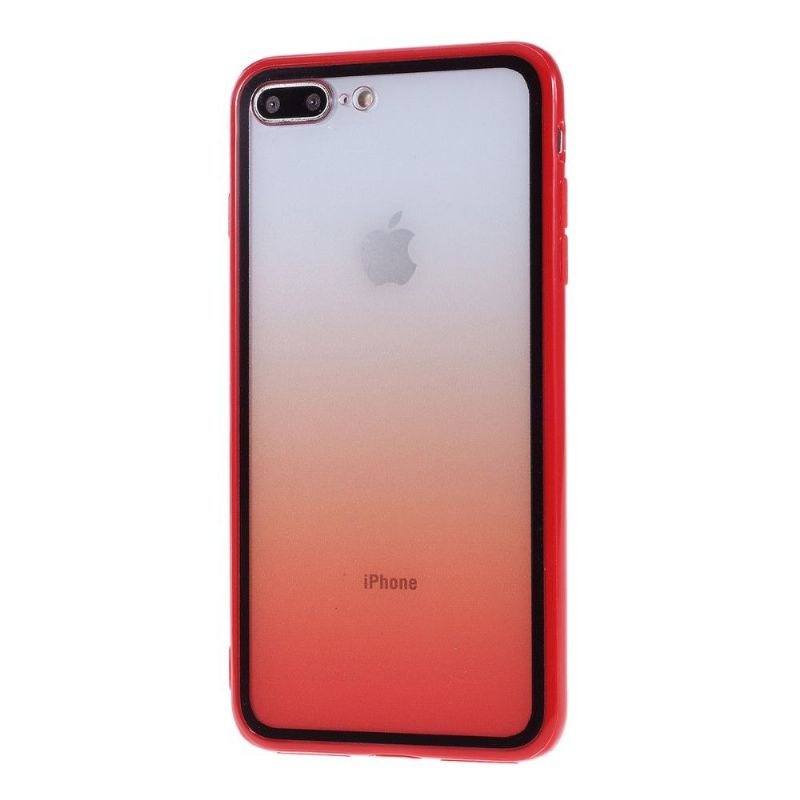 Cover iPhone 8 Plus / 7 Plus Hemming Gennemsigtig Gradient