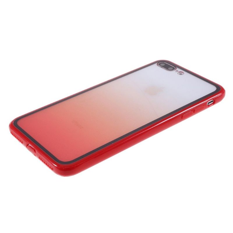 Cover iPhone 8 Plus / 7 Plus Hemming Gennemsigtig Gradient