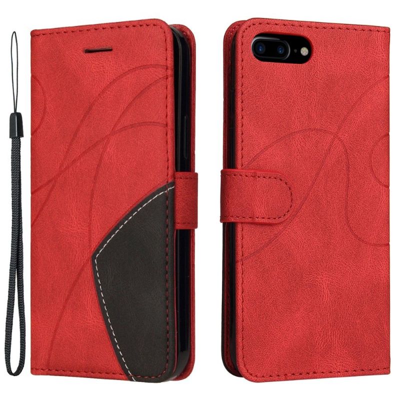 Flip Cover iPhone 8 Plus / 7 Plus Tofarvet Kunstnerisk