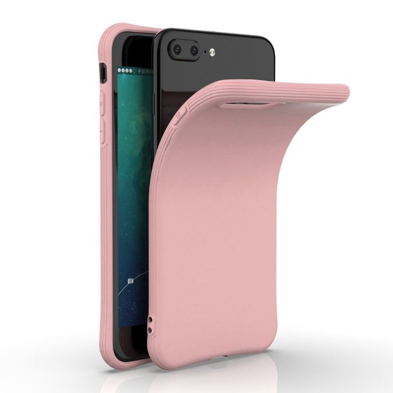 Mobilcover iPhone 8 Plus / 7 Plus Hvid Silikone