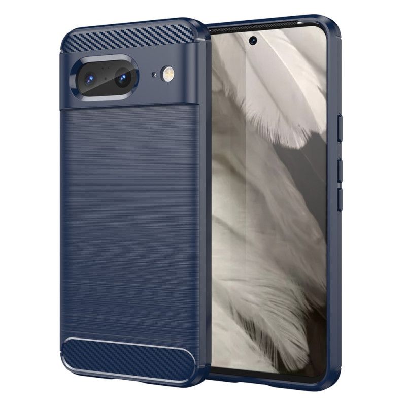 Cover Google Pixel 8 Telefon Etui Børstet Kulfiber