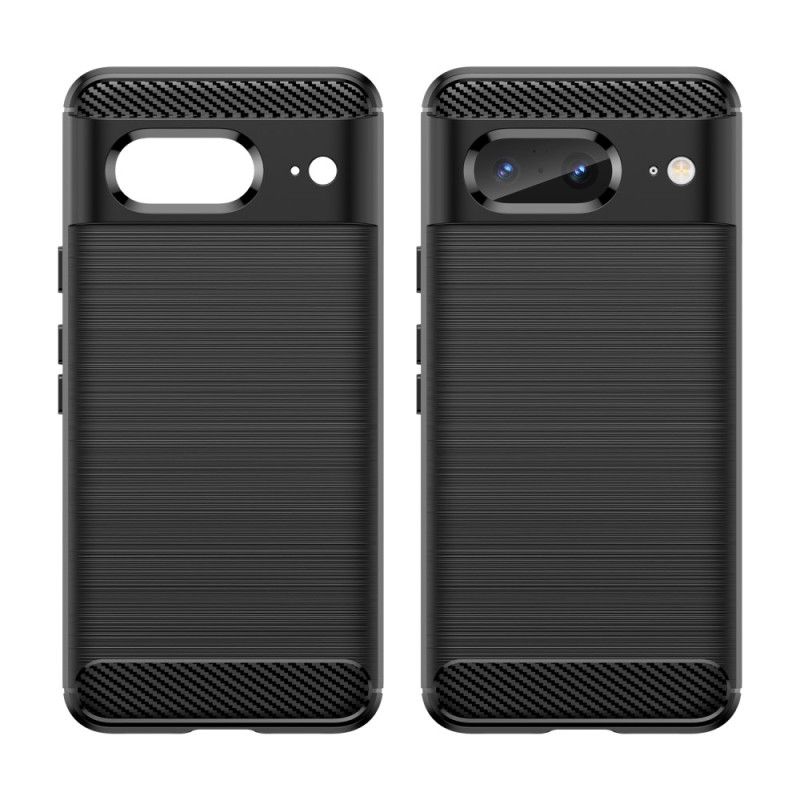 Cover Google Pixel 8 Telefon Etui Børstet Kulfiber