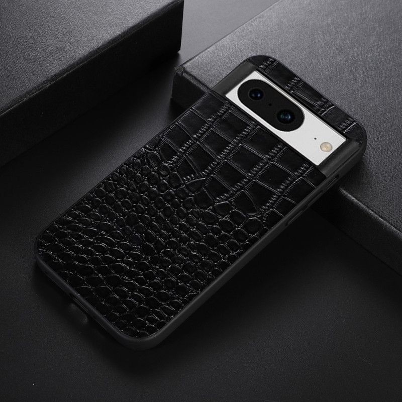 Cover Google Pixel 8 Telefon Etui Krokodilletekstur