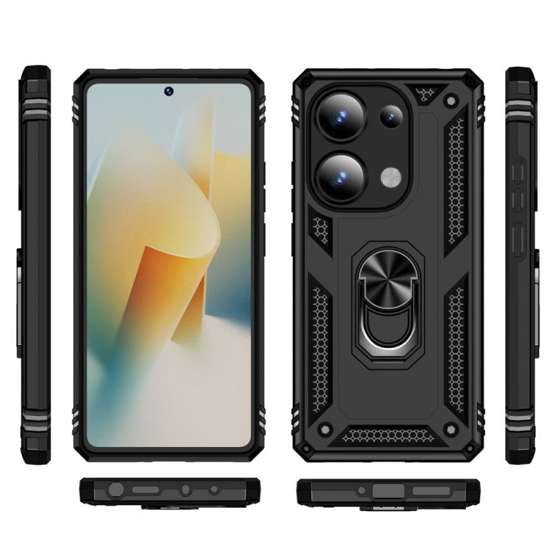 Cover Xiaomi Redmi Note 13 Pro 4g Dobbelt Beskyttelsesring-støtte