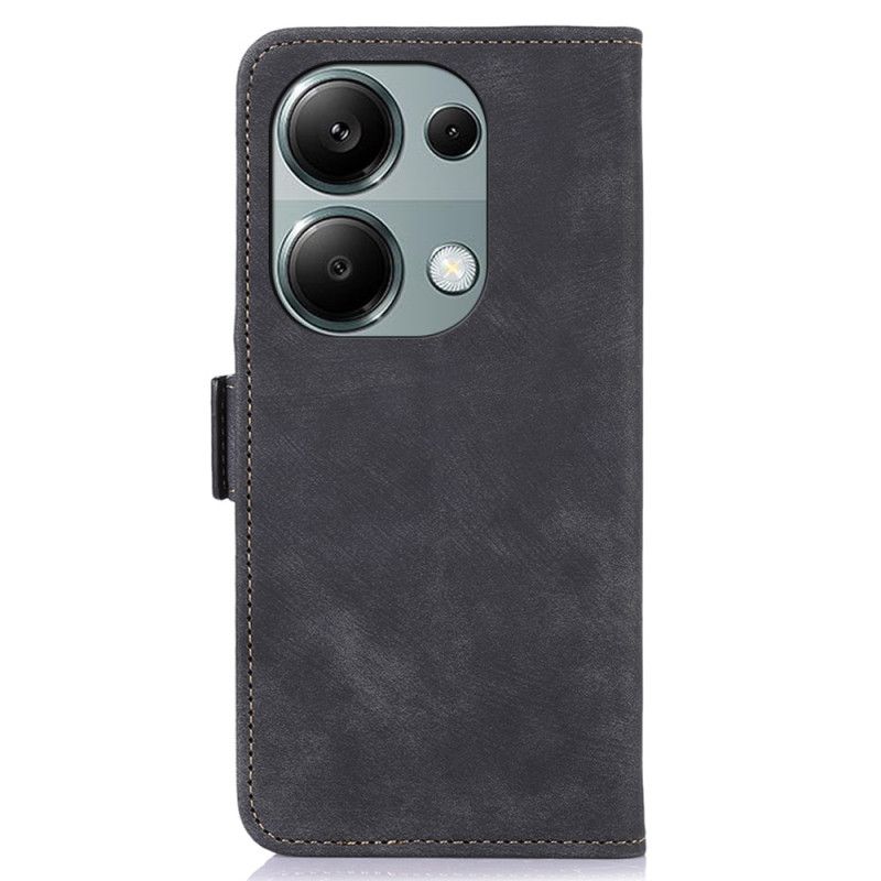 Flip Cover Til Xiaomi Redmi Note 13 Pro 4g Abeel Vintage Læderstil