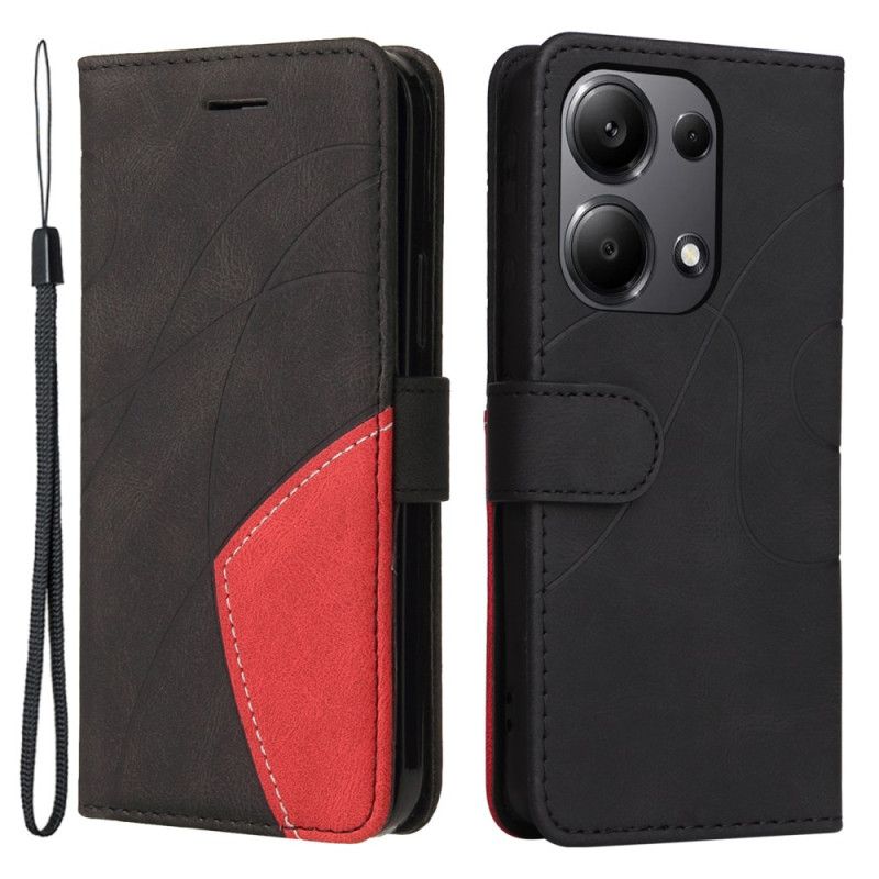 Flip Cover Xiaomi Redmi Note 13 Pro 4g To-tone Og Linjer