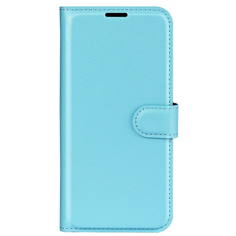 Læder Cover Xiaomi Redmi Note 13 Pro 4g Telefon Etui Klassisk Litchi Imiteret Læder