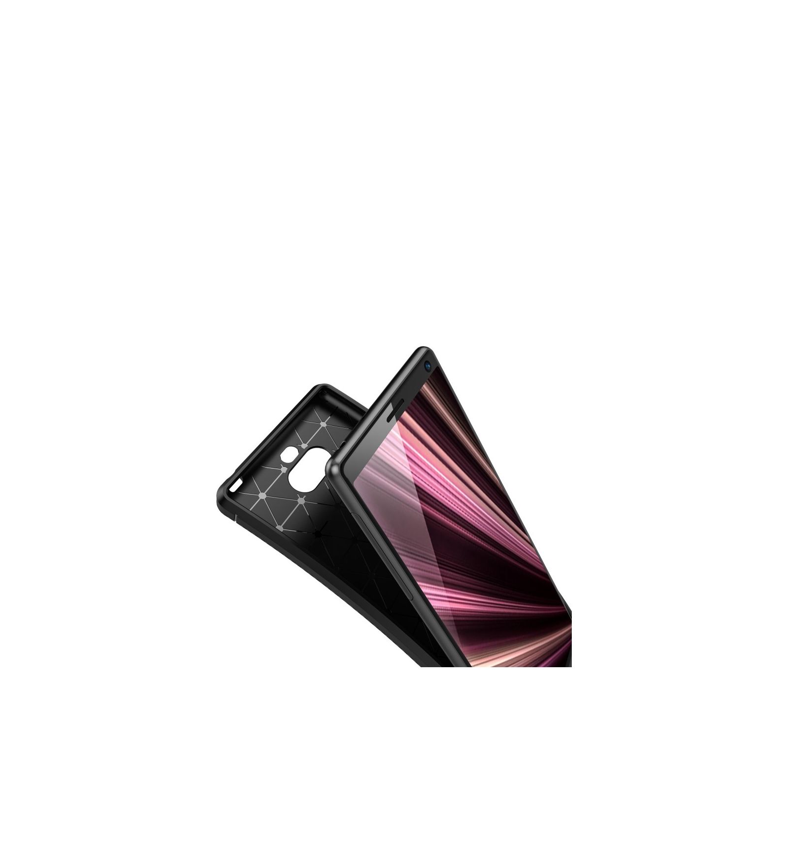 Mobilcover Sony Xperia 10 Original Karbon Classy In Gel