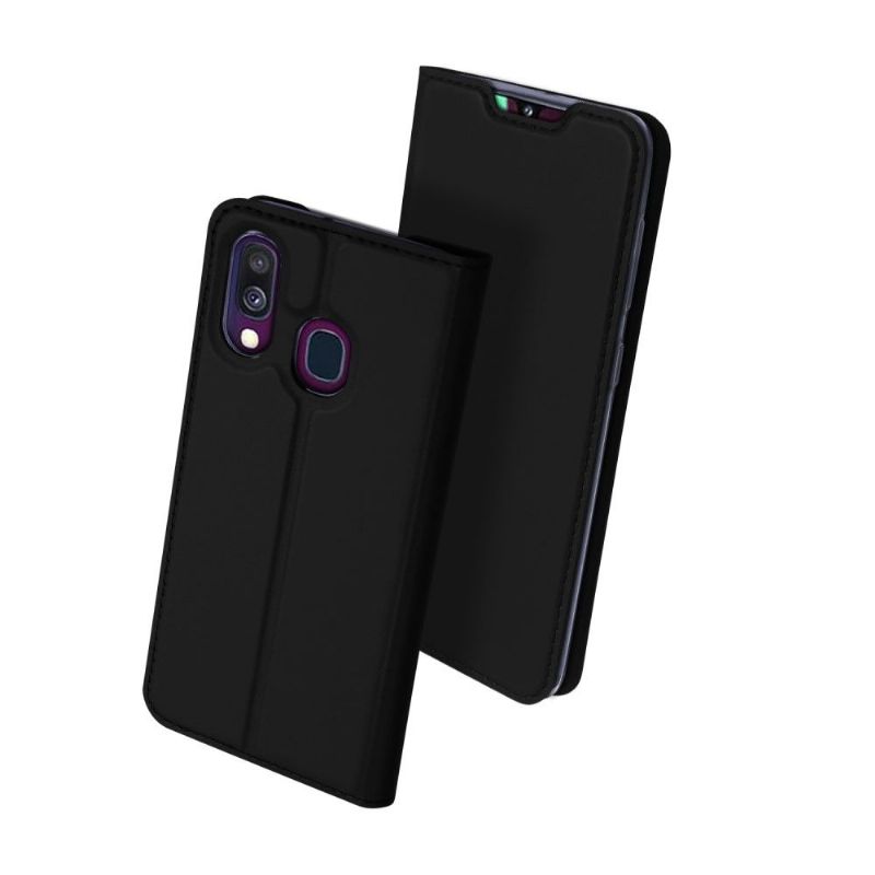 Case Samsung Galaxy A40 Business Imiteret Læder