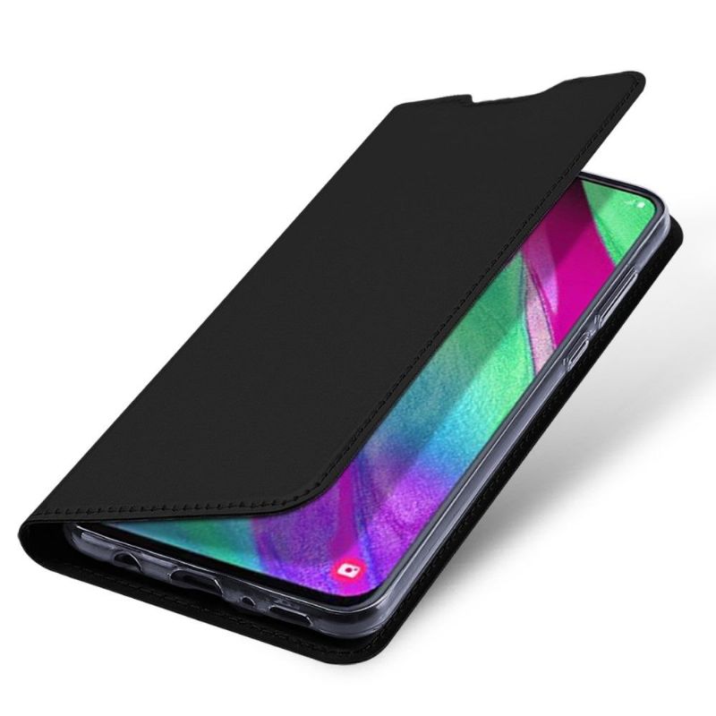 Case Samsung Galaxy A40 Business Imiteret Læder