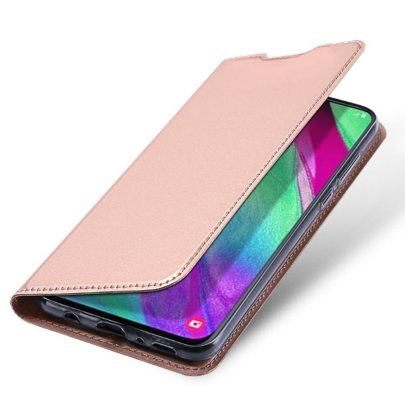 Case Samsung Galaxy A40 Business Imiteret Læder