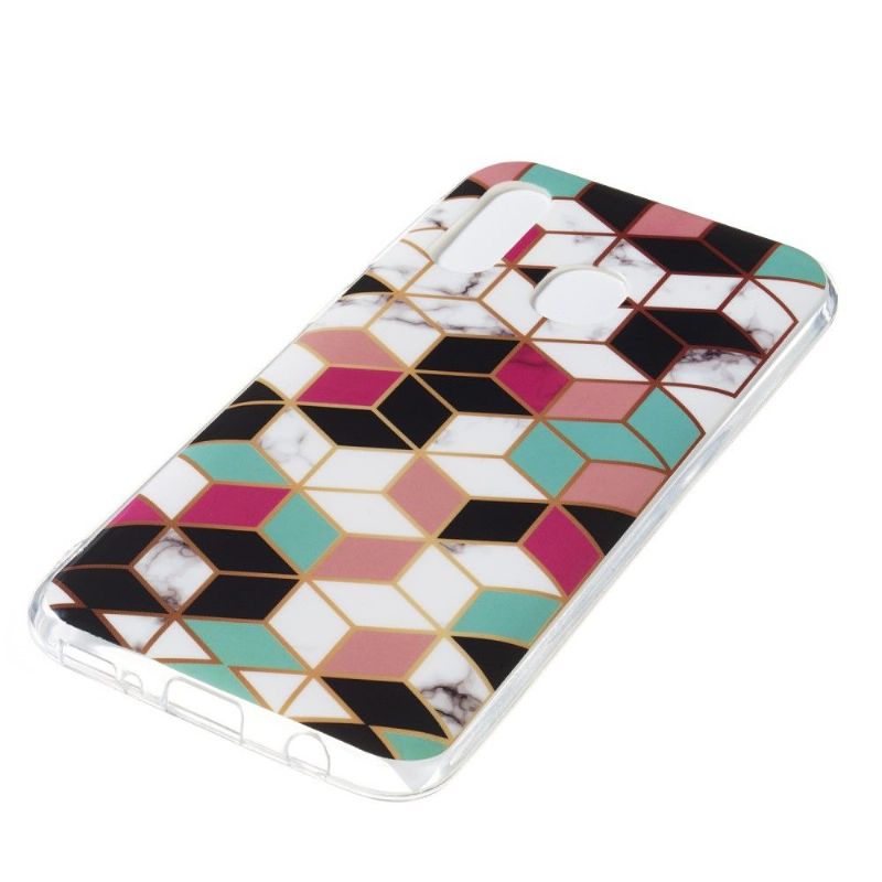 Cover Samsung Galaxy A40 Anti-fald Geometriske Mønstre