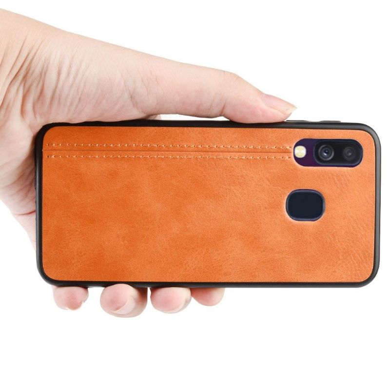 Cover Samsung Galaxy A40 Anti-fald Lædereffekt