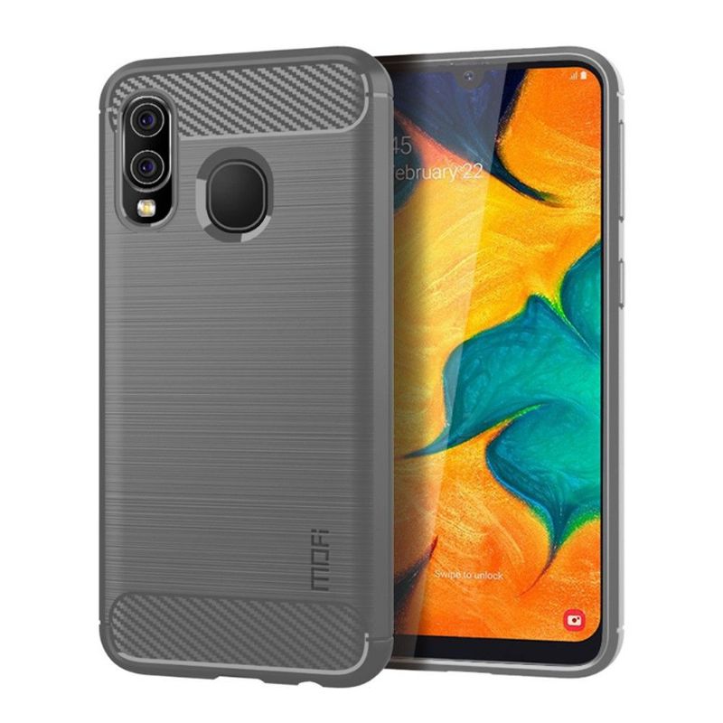 Cover Samsung Galaxy A40 Børstet Mofi