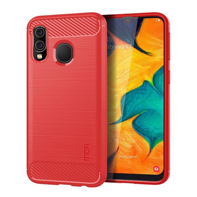 Cover Samsung Galaxy A40 Børstet Mofi