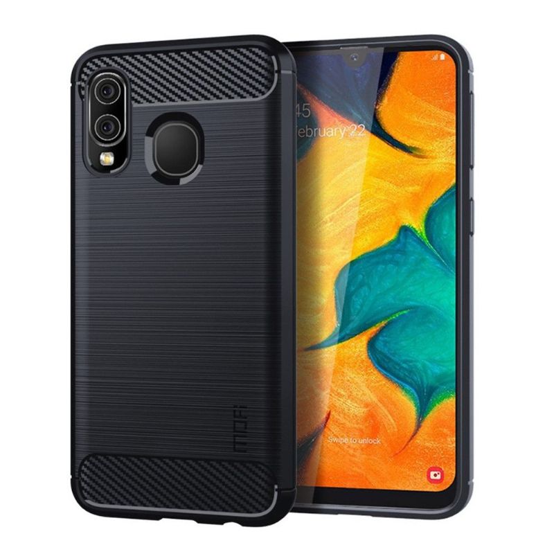 Cover Samsung Galaxy A40 Børstet Mofi