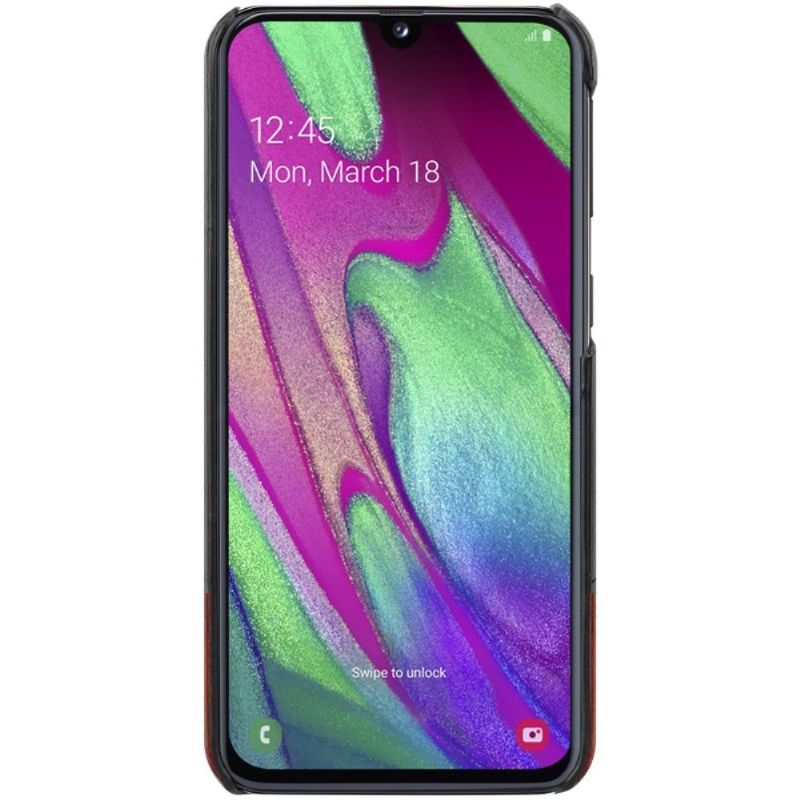 Cover Samsung Galaxy A40 Imak Bicolor Imiteret Læder