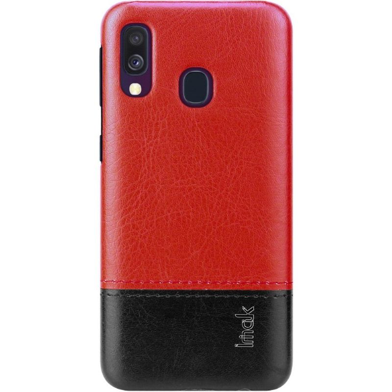 Cover Samsung Galaxy A40 Imak Bicolor Imiteret Læder