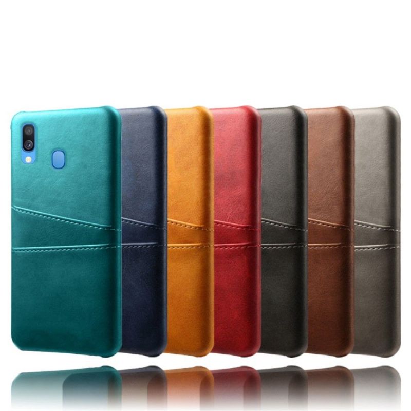 Cover Samsung Galaxy A40 Melody Læder Effekt Kortholder