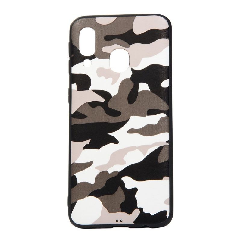 Cover Samsung Galaxy A40 Militær Camo Gel