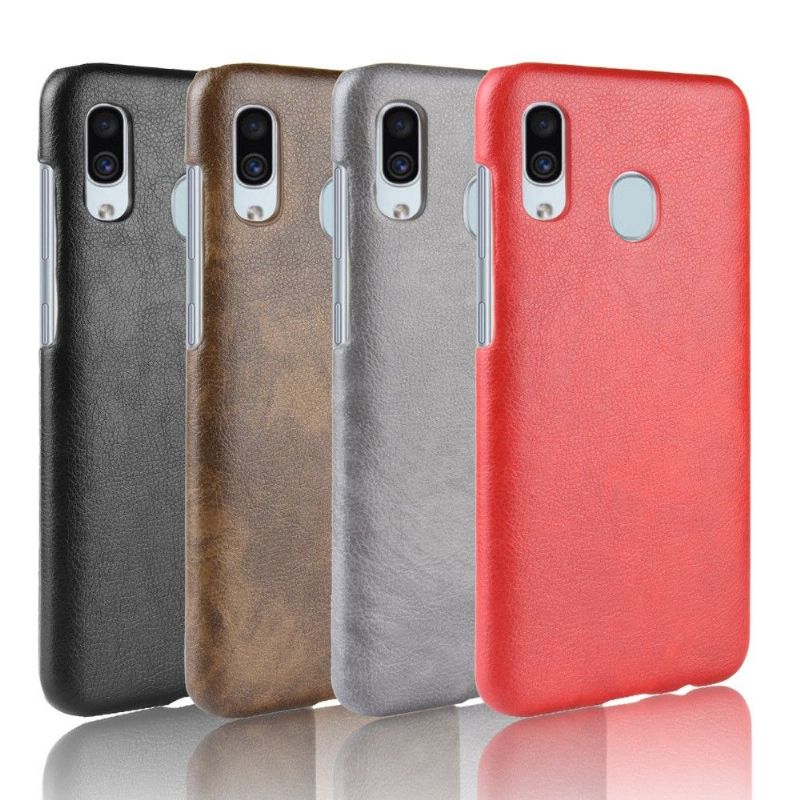 Cover Samsung Galaxy A40 Premium Lædereffekt