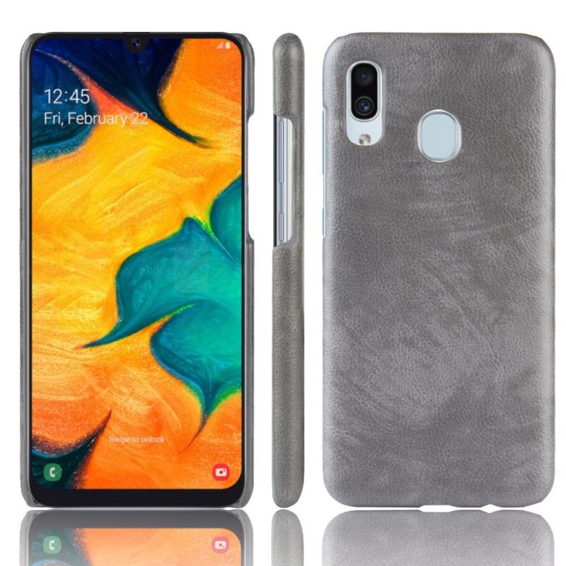 Cover Samsung Galaxy A40 Premium Lædereffekt