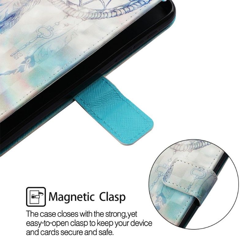 Flip Cover Samsung Galaxy A40 Anti-fald Drømmefangerkortholder