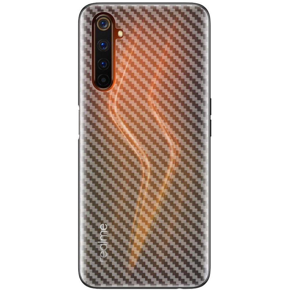 Carbon Bagfilm Til Realme 6 Pro (2 Stk)