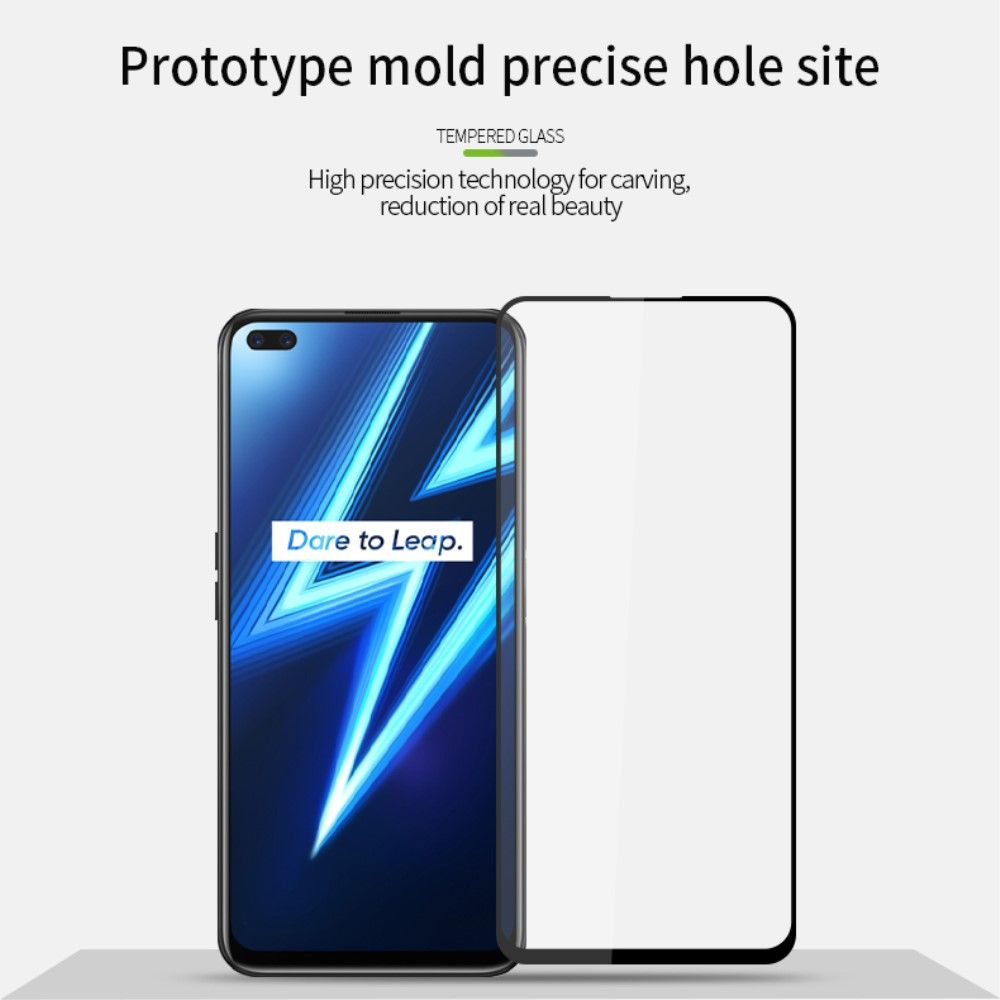 Realme 6 Pro Fuld Størrelse Hærdet Glas Skærmbeskytter