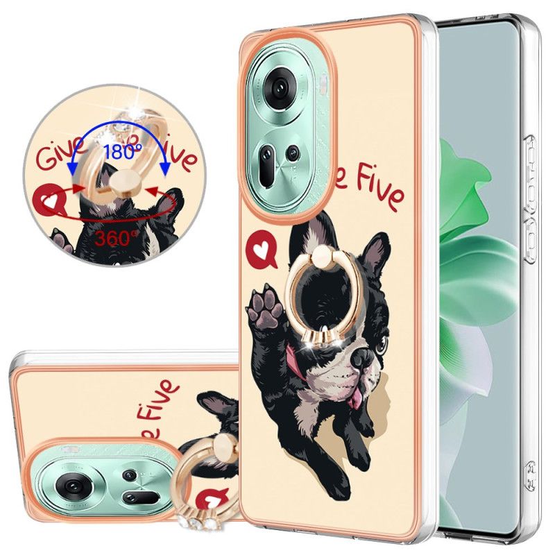 Cover Oppo Reno 11 5g Telefon Etui Hund Giv Mig Fem