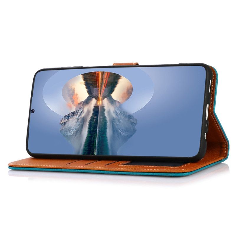 Flip Cover Oppo Reno 11 5g Gylden Magnetlås Khazneh