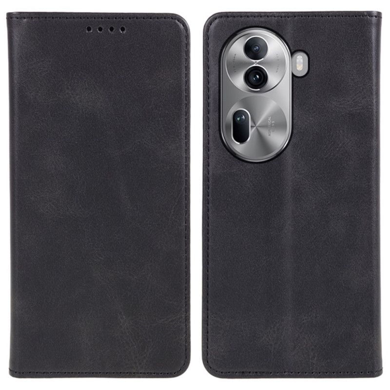 Flip Cover Til Oppo Reno 11 5g Kalvetekstur