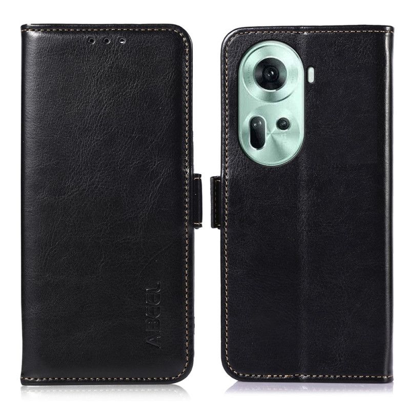 Læder Cover Oppo Reno 11 5g Telefon Etui Abeel