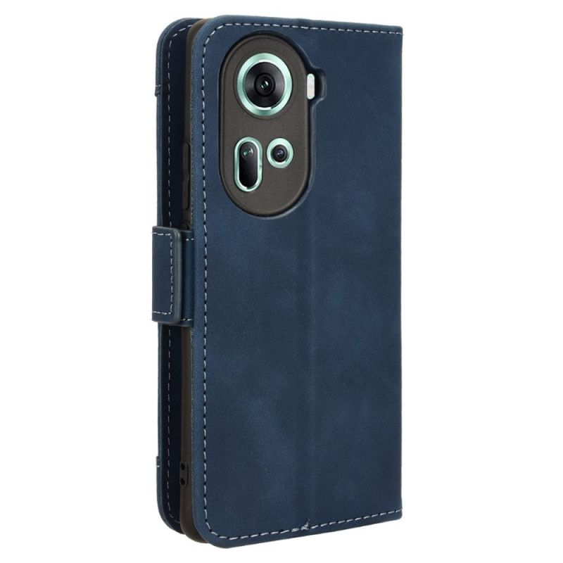 Læder Cover Oppo Reno 11 5g Telefon Etui Multikort