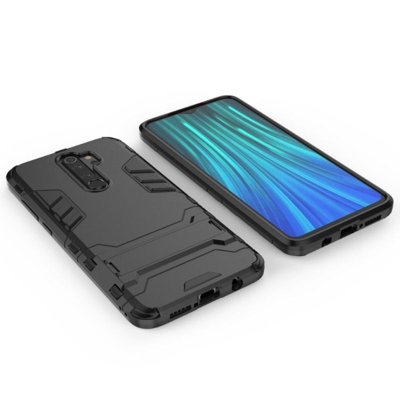 Cover Xiaomi Redmi Note 8 Pro Anti-fald Cool Guard Stødsikker Med Integreret Stativ