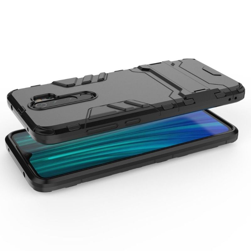 Cover Xiaomi Redmi Note 8 Pro Anti-fald Cool Guard Stødsikker Med Integreret Stativ