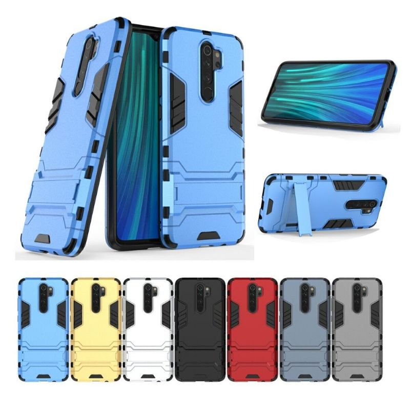 Cover Xiaomi Redmi Note 8 Pro Anti-fald Cool Guard Stødsikker Med Integreret Stativ