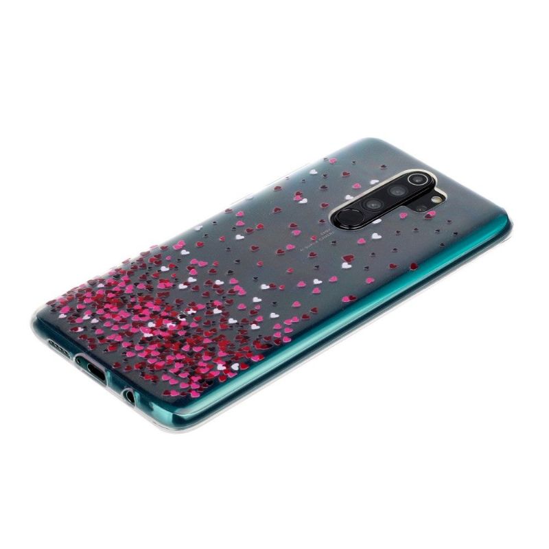 Cover Xiaomi Redmi Note 8 Pro Flere Hjerter