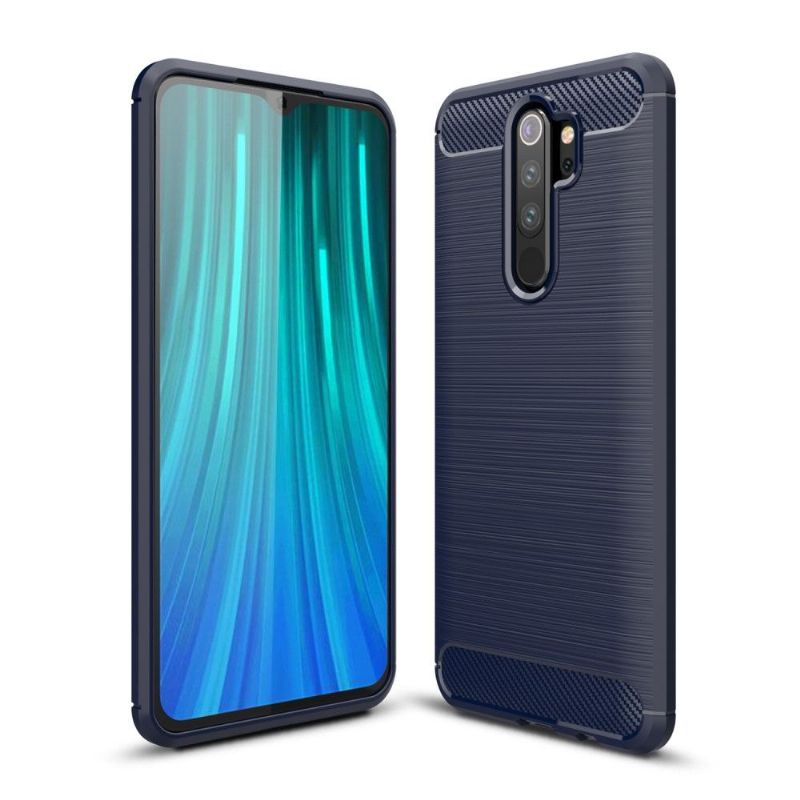 Cover Xiaomi Redmi Note 8 Pro Hemming Carbon Børstet Gel