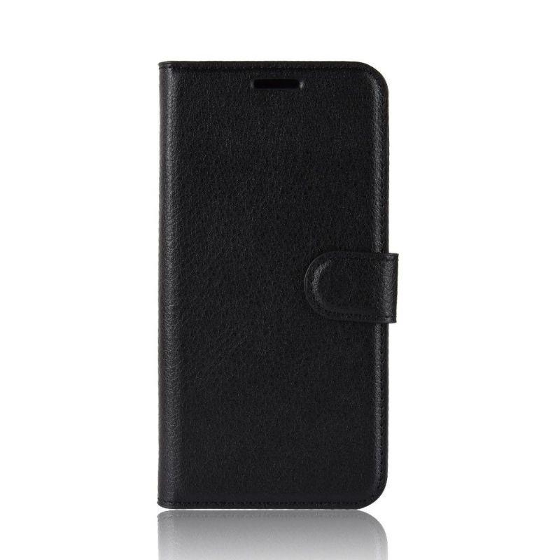 Flip Cover Xiaomi Redmi Note 8 Pro Anti-fald Punge Etui Læderstil - Sort