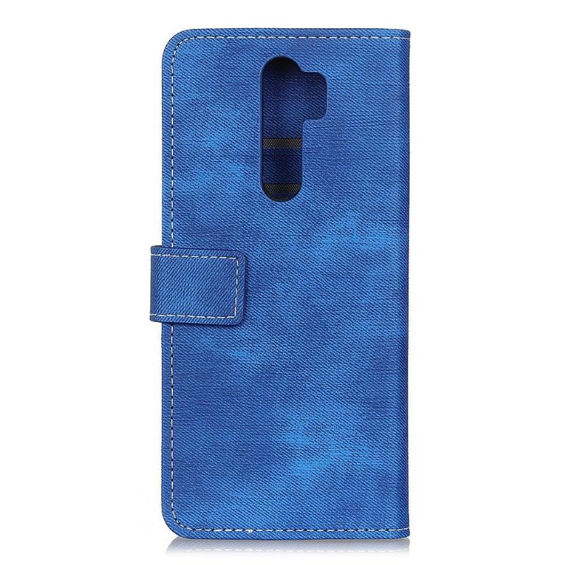 Flip Cover Xiaomi Redmi Note 8 Pro Stofbetræk Med Sømme