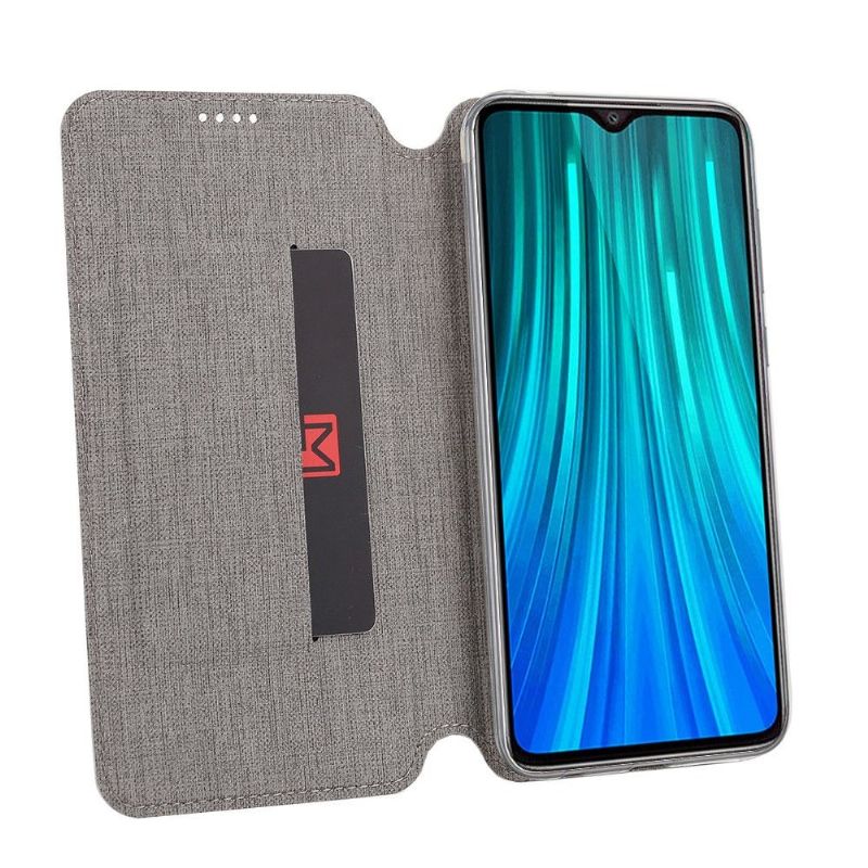 Læder Cover Xiaomi Redmi Note 8 Pro Bøjlestøttefunktion