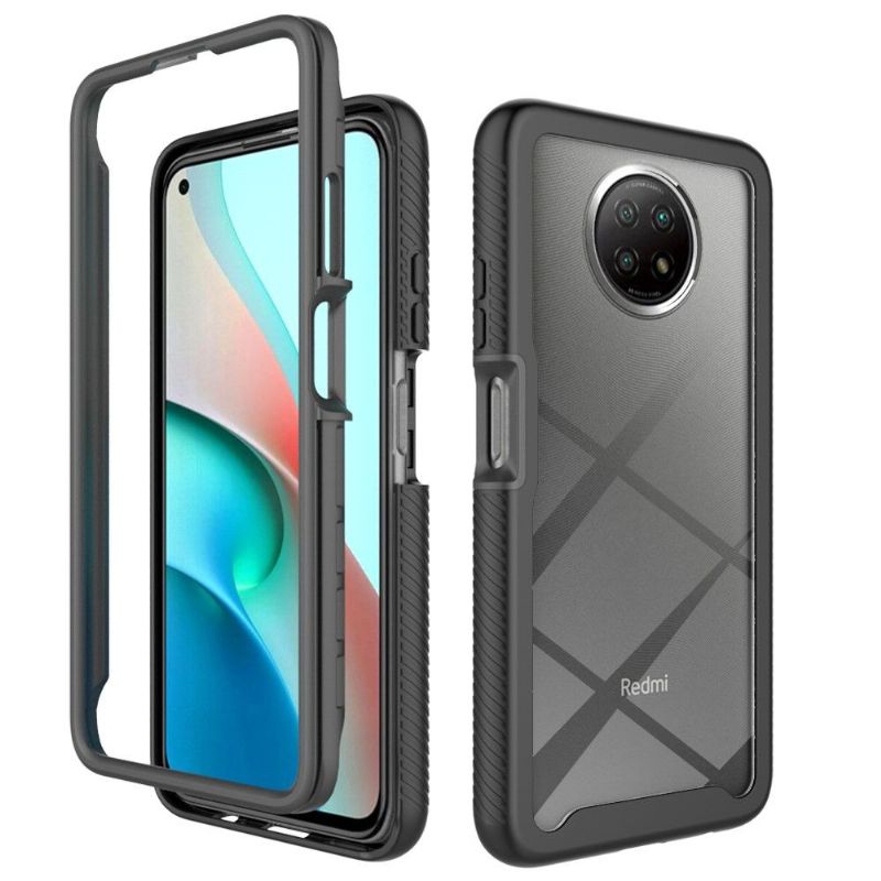 Cover Xiaomi Redmi Note 9T Hybrid Stødsikker Klar Bagside