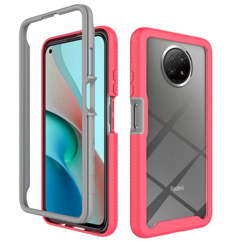 Cover Xiaomi Redmi Note 9T Hybrid Stødsikker Klar Bagside