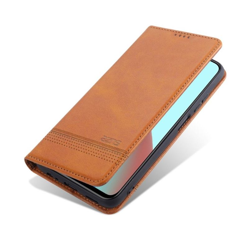 Etui Xiaomi Redmi Note 9T Hemming Flip Cover Azns Kunstlæder