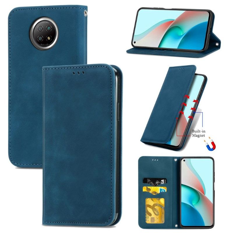 Flip Cover Xiaomi Redmi Note 9T Business Retro